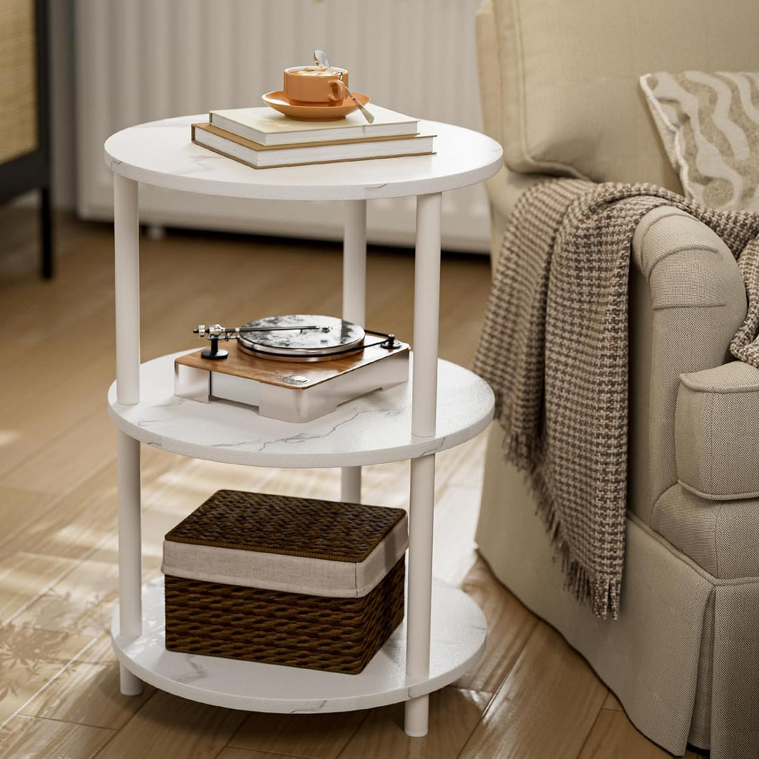 Round Side Tables Living Room - Small Accent Table