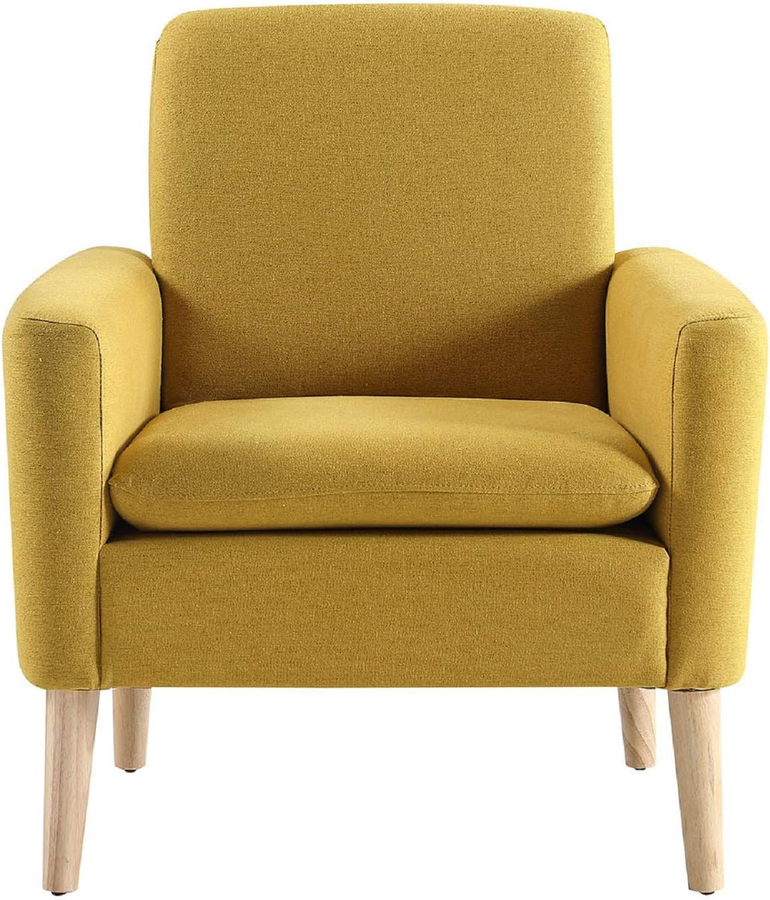 Modern Accent Fabric Chair, Comfy Upholstered Arm Chair