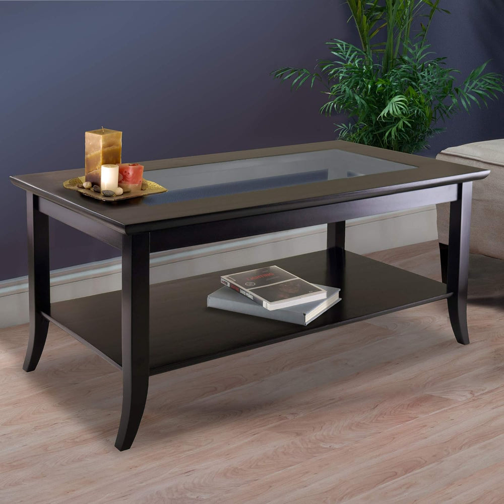 Genoa Rectangular Coffee Table, Espresso