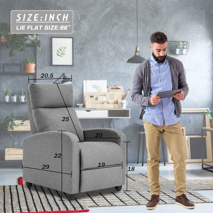 Recliner Chair for Living Room Winback Single Sofa Massage