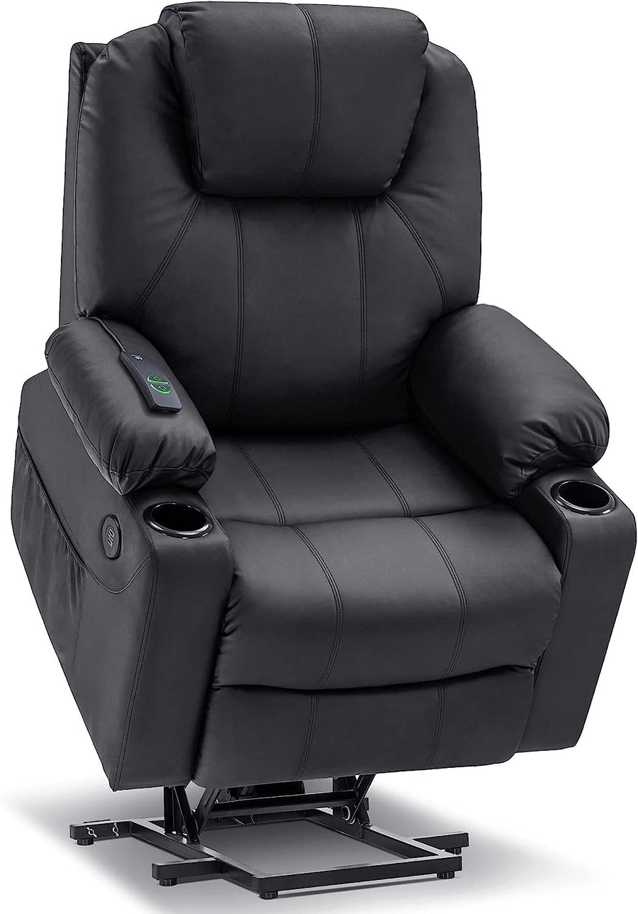 Electric Power Lift Recliner Chair Sofa, Black