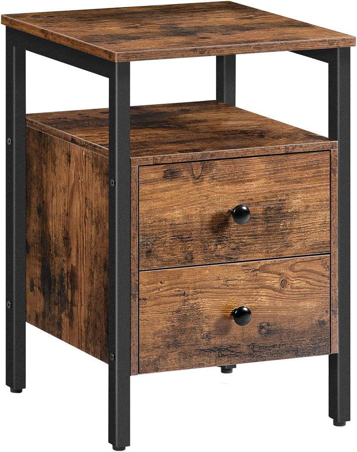 Nightstand, Bedside Table, Side End Table, Accent Furniture