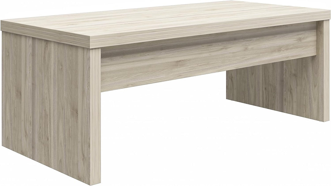 Lift Top Coffee Table, Light Walnut