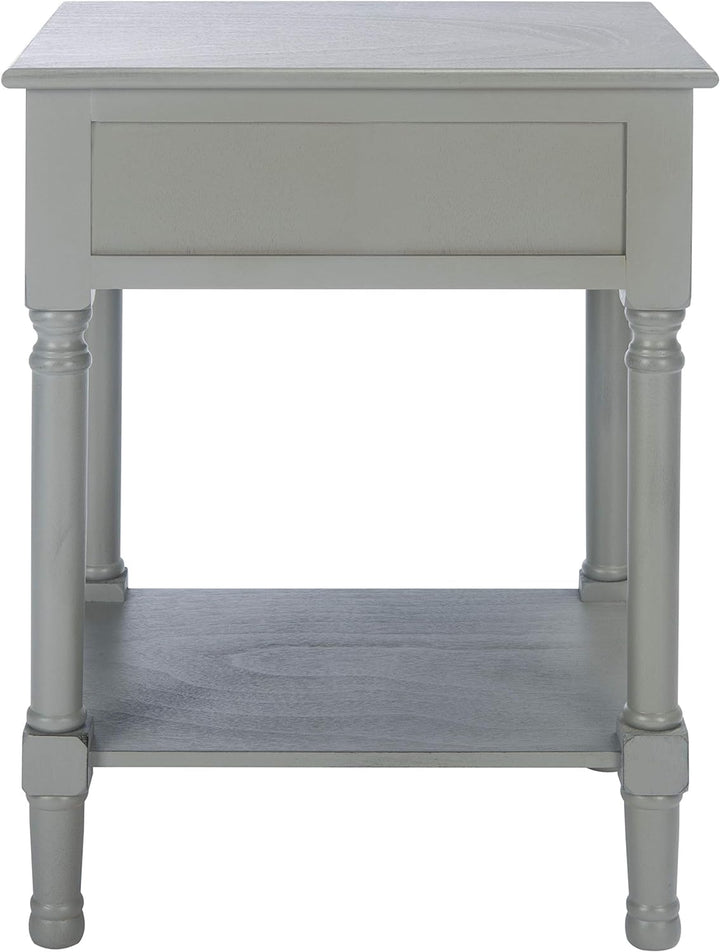 Haines Distressed Grey 1-Drawer Accent Table ACC5720B