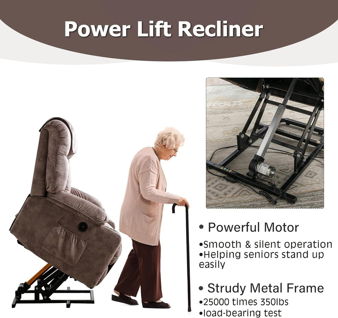 Power Lift Recliner Chair for Elderly Heavy Duty