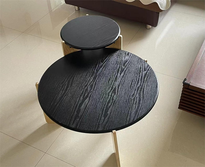 Side Tables, Coffee Tables, Round Coffee Table, Black