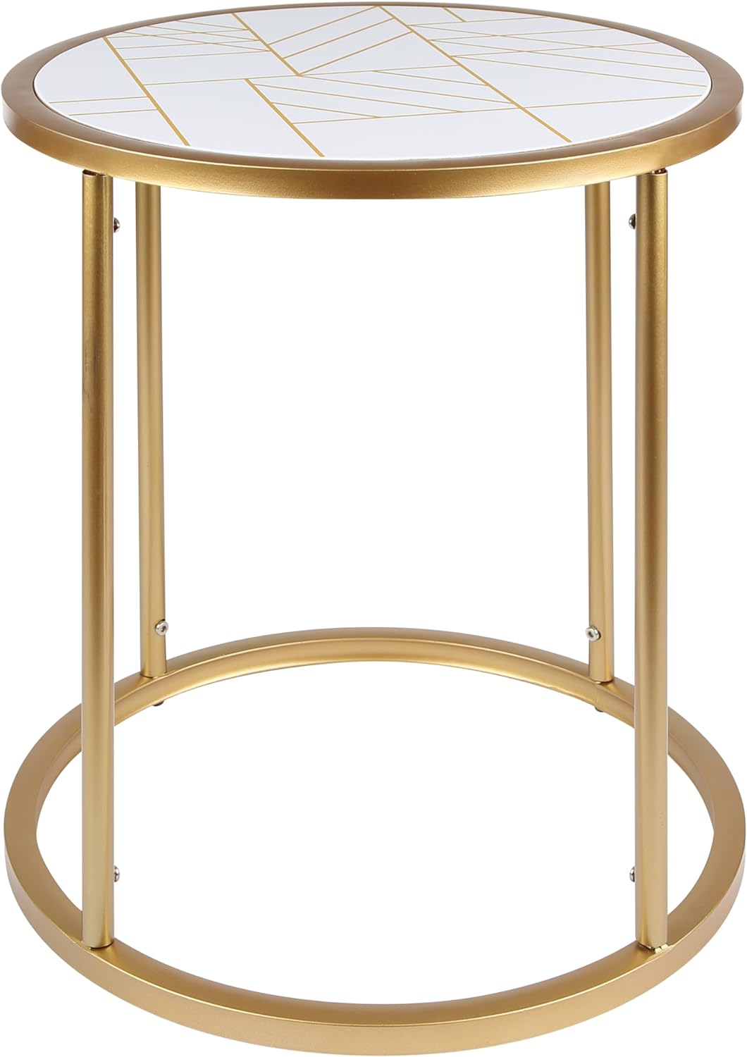 Harlo Gold Side Table