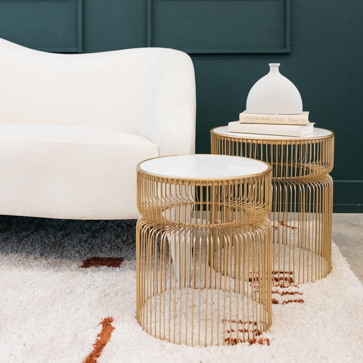 Vernway Accent Table, Gold