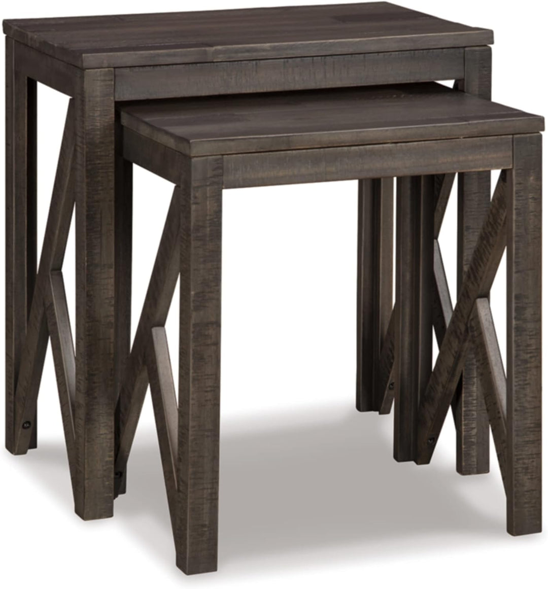 Signature Design Ashley Emerdale Rustic Nesting Accent Tables