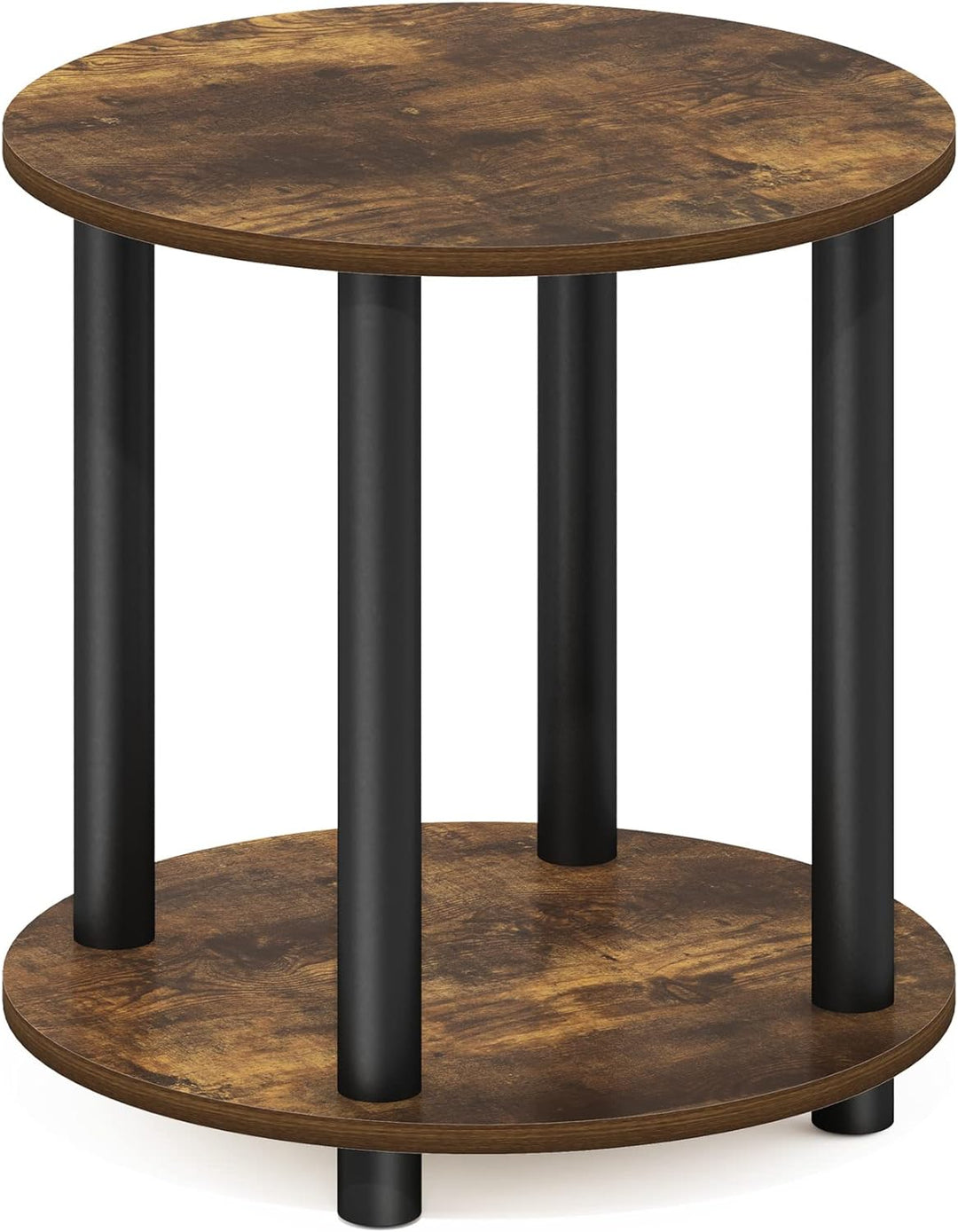 Wooden End Table, Amber Pine