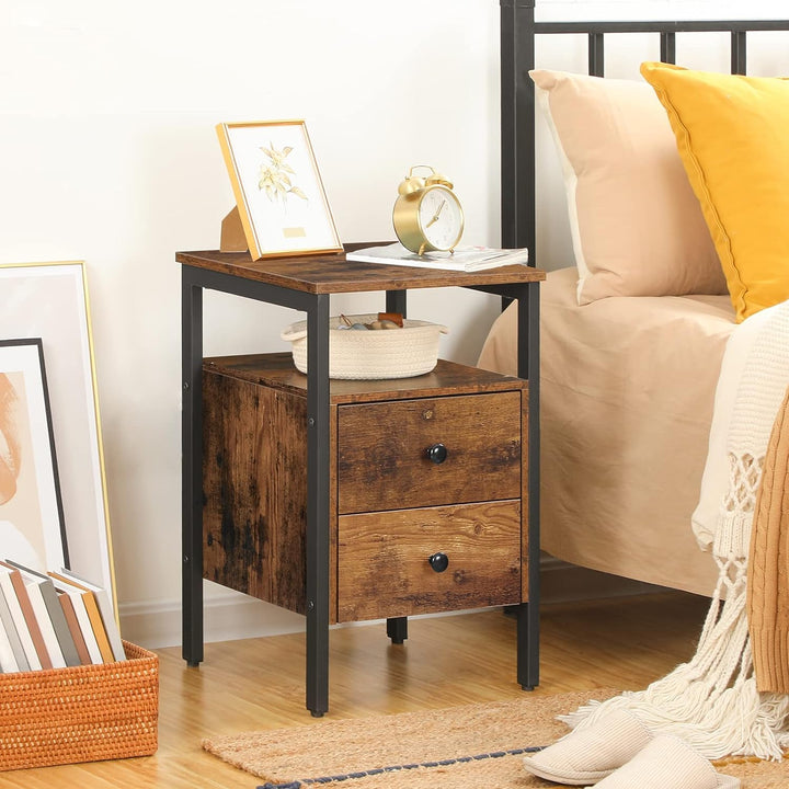 Nightstand, Bedside Table, Side End Table, Accent Furniture