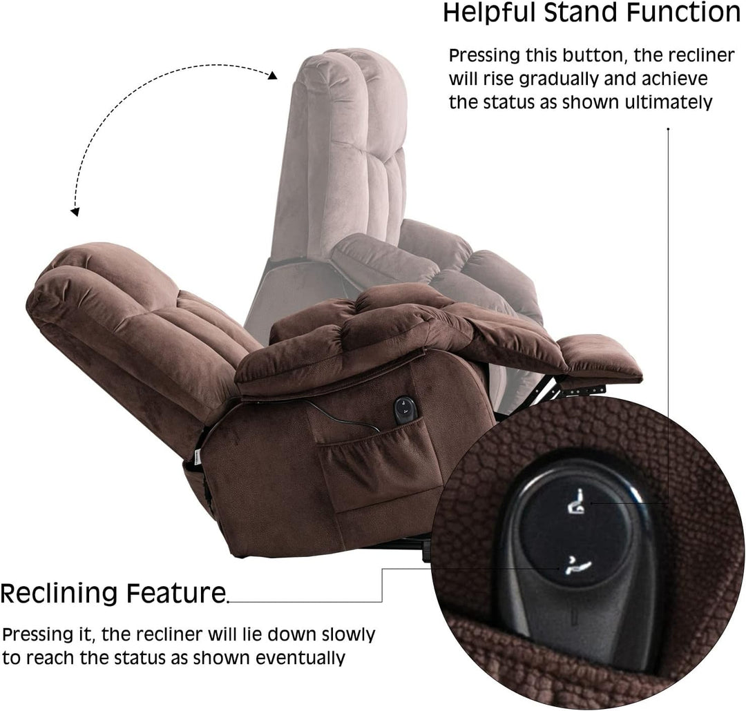 Power Lift Electric Recliner Chair for Elderly