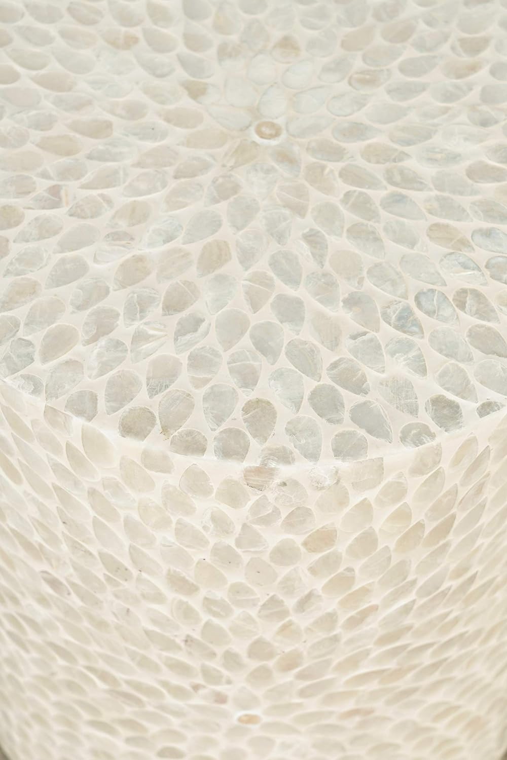 Global Archive Capiz Shell Terrazzo Accent End Table