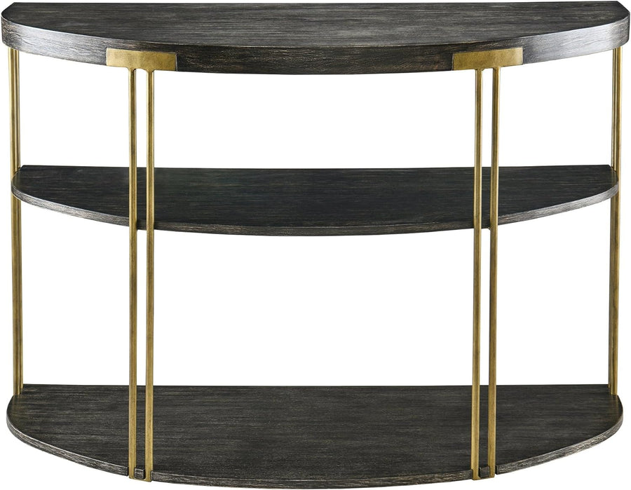 Half Moon Console Table for Entryway Living Room