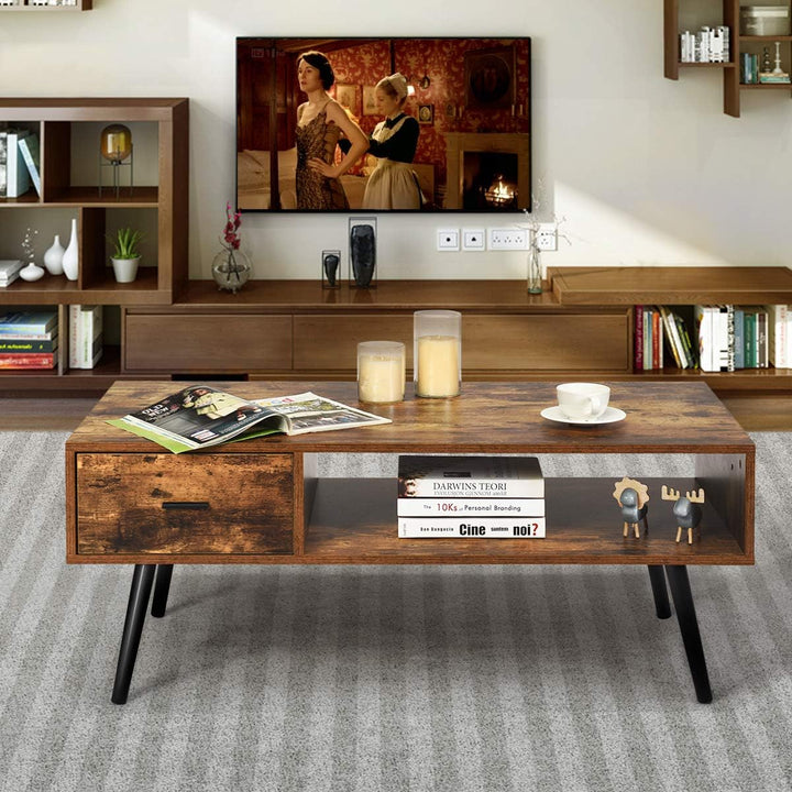 Rustic Brown Coffee Table