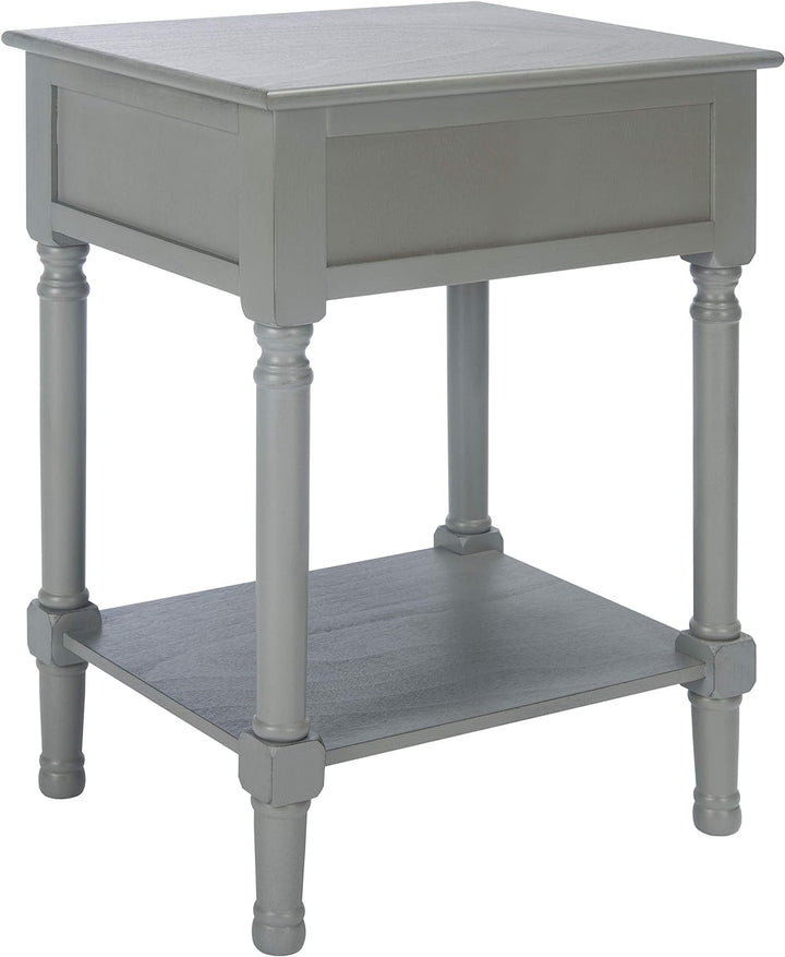 Haines Distressed Grey 1-Drawer Accent Table ACC5720B