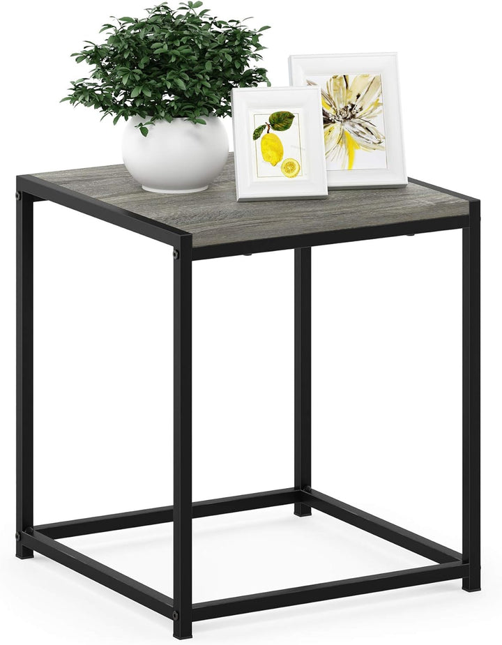 Camnus Modern End Table, French Oak Grey