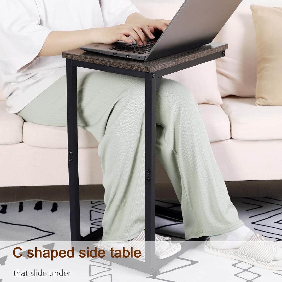 Couch Table Set, C Shaped End Table HET02CDG