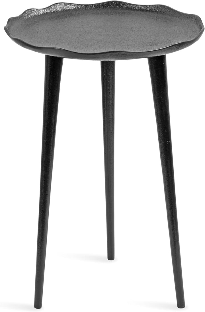 Alessia Modern Round Metal Side Table