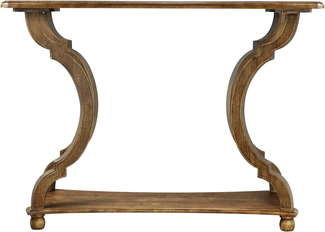 Wood Console Table, Rectangle Accent Entryway