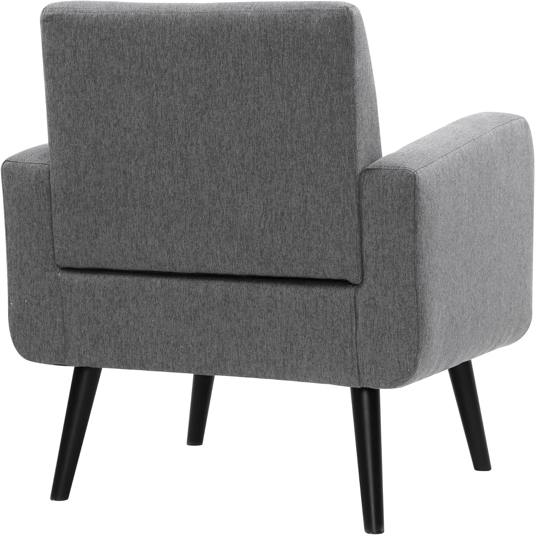 Accent Chairs for Living Room, Dark Gray, Set of 1