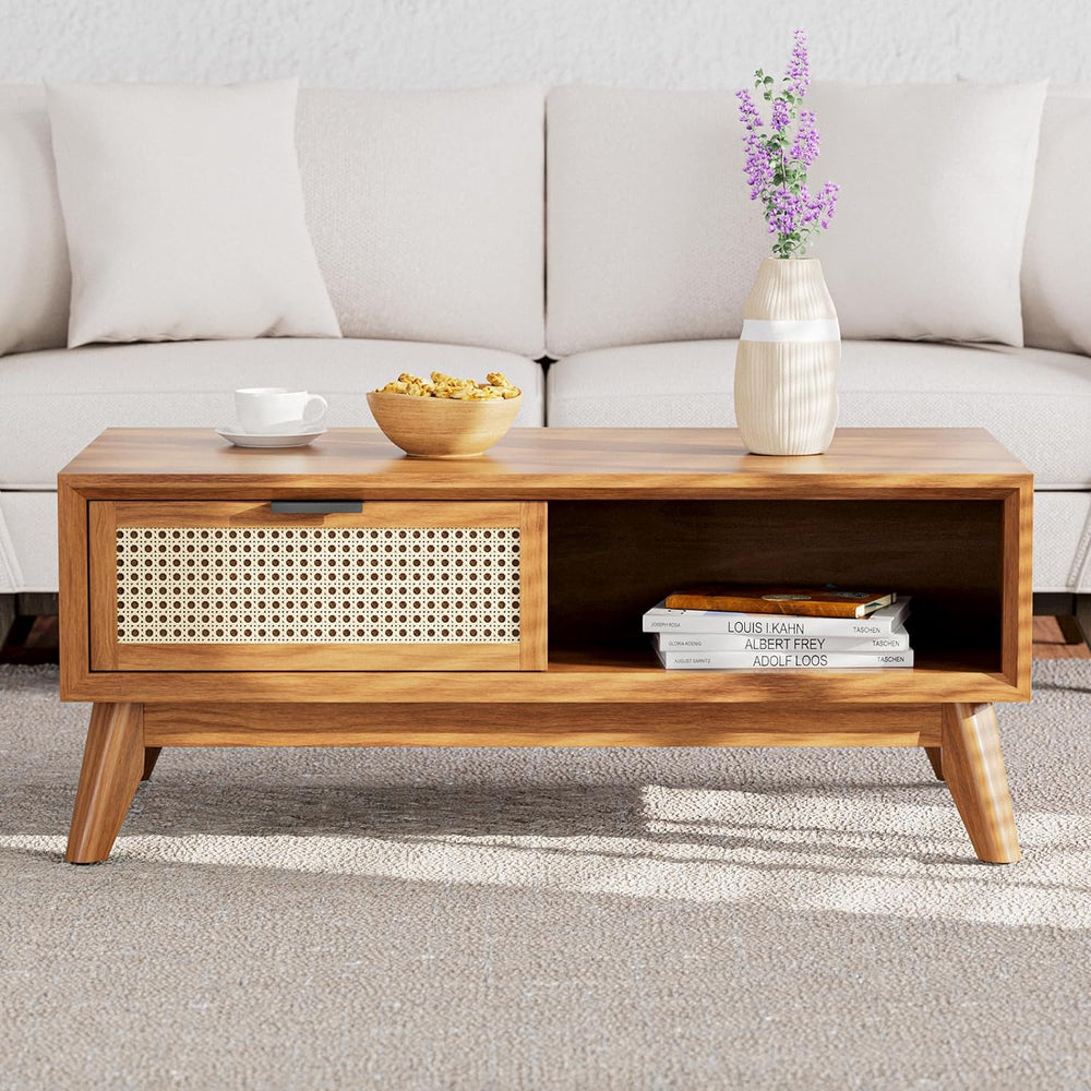 Elegant Coffee Table, Dark Chocolate