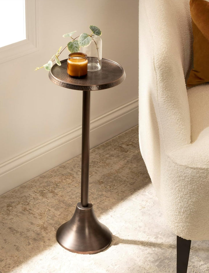 Sanzo Decorative Modern Pedestal Side Table