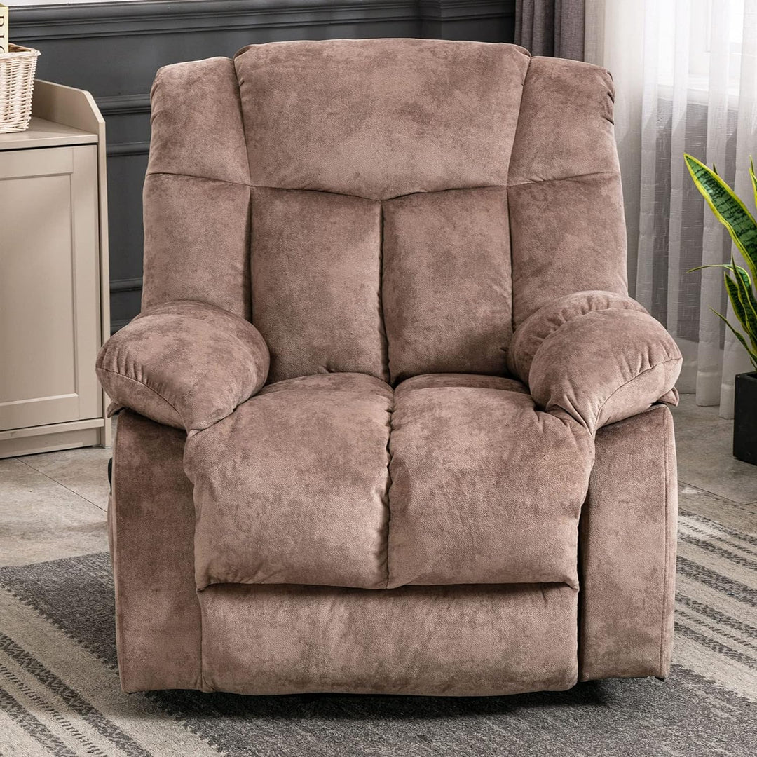 Power Lift Recliner Chair for Elderly Heavy Duty (Camel)