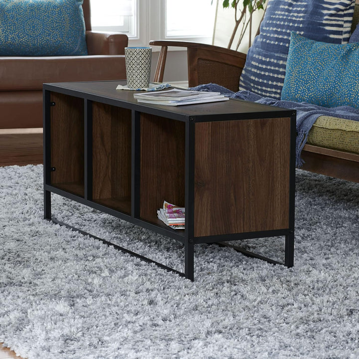 Walnut TV Stand for Living Room