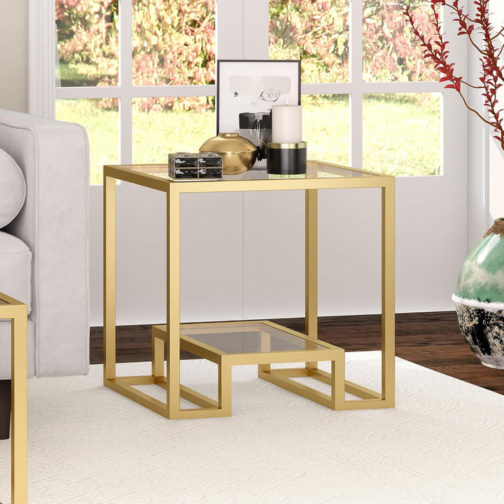 Athena Side Table, Gold