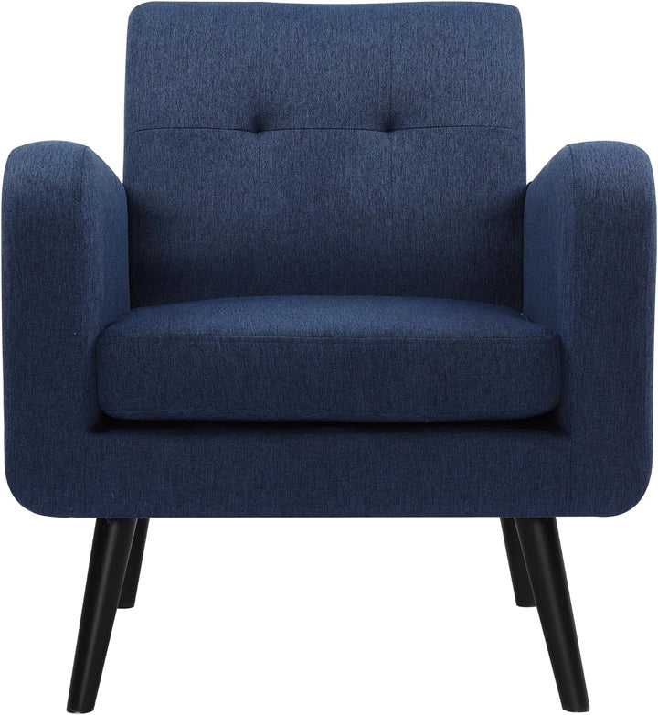 Accent Chairs for Living Room, Blue, Set of 1