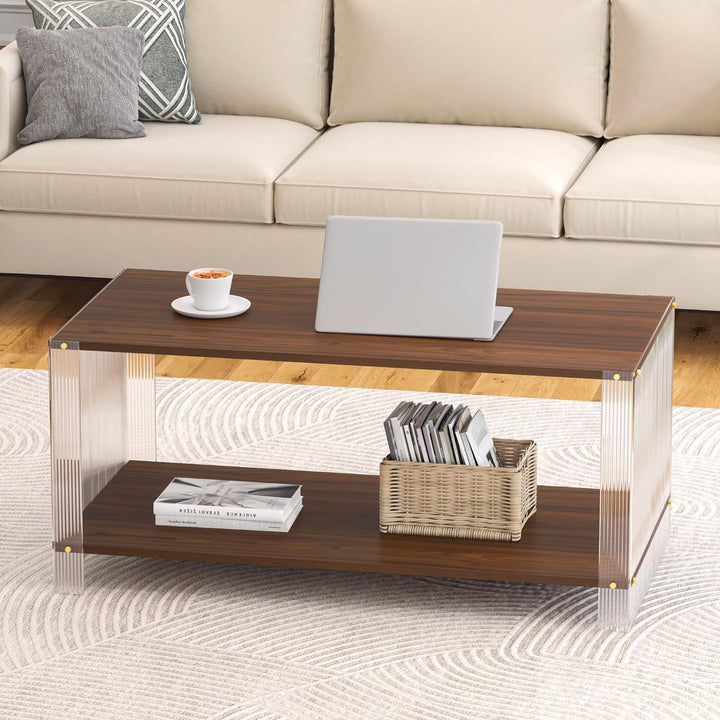 50 Best Coffee Tables for Small Spaces, Walnut