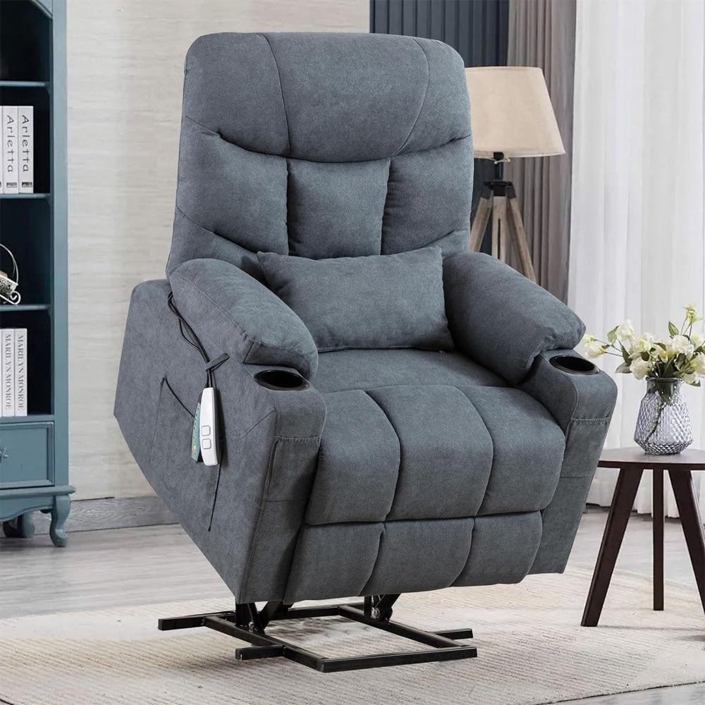 Power Lift Recliner Chair Massage Heat Elderly