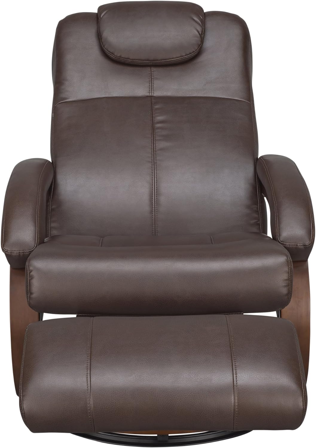 Charles 28" RV Euro Chair Recliner Mahogany