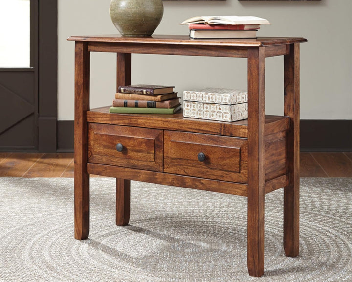 Abbonto Accent Table, Brown