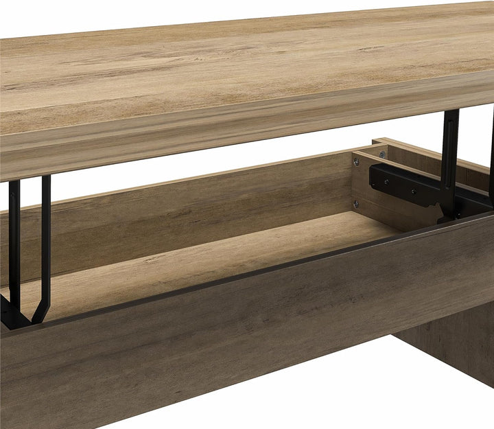 Mr. Kate Winston Lift Top Coffee Table, Rustic Oak