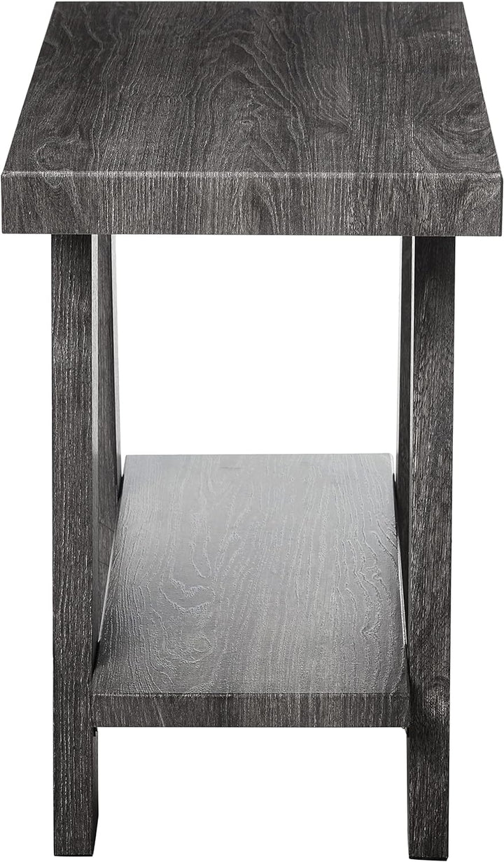 Athens Contemporary Wood Small End Table