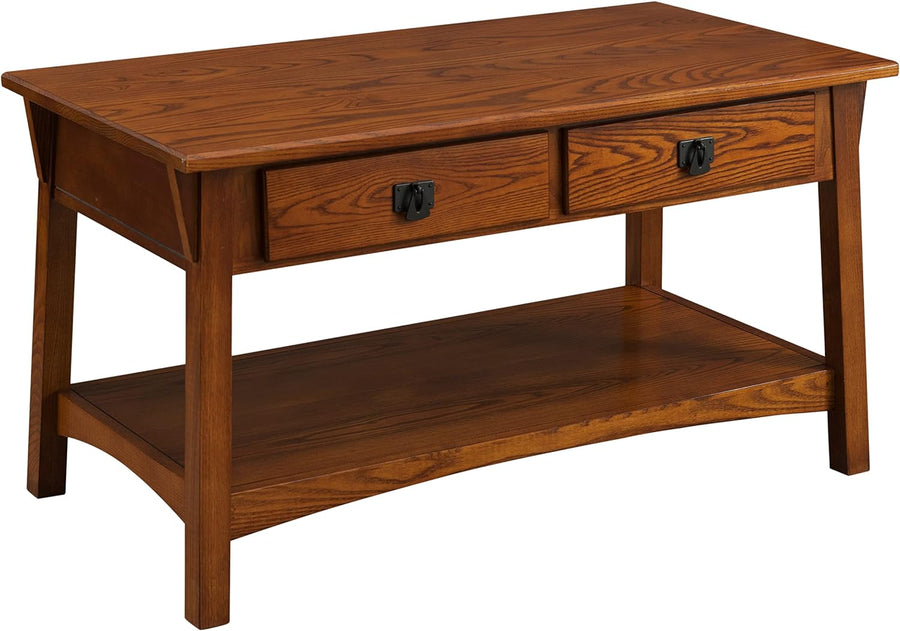 10055-RS Mission Coffee Table, Russet