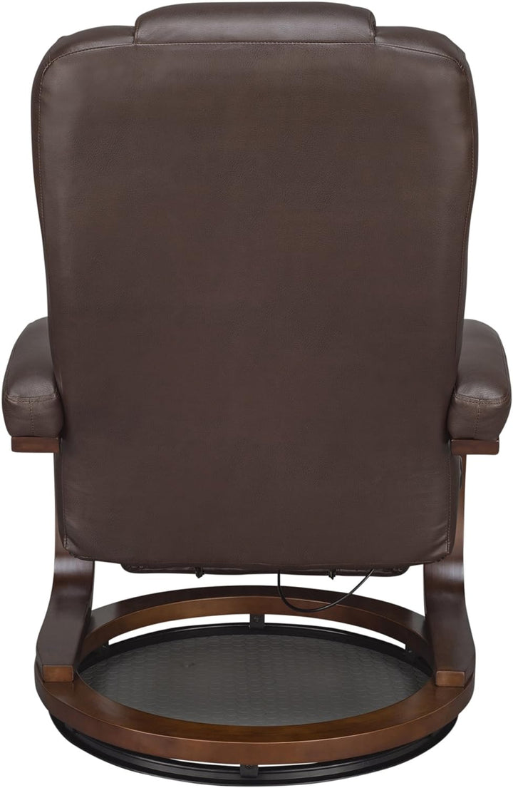 Charles 28" RV Euro Chair Recliner Mahogany