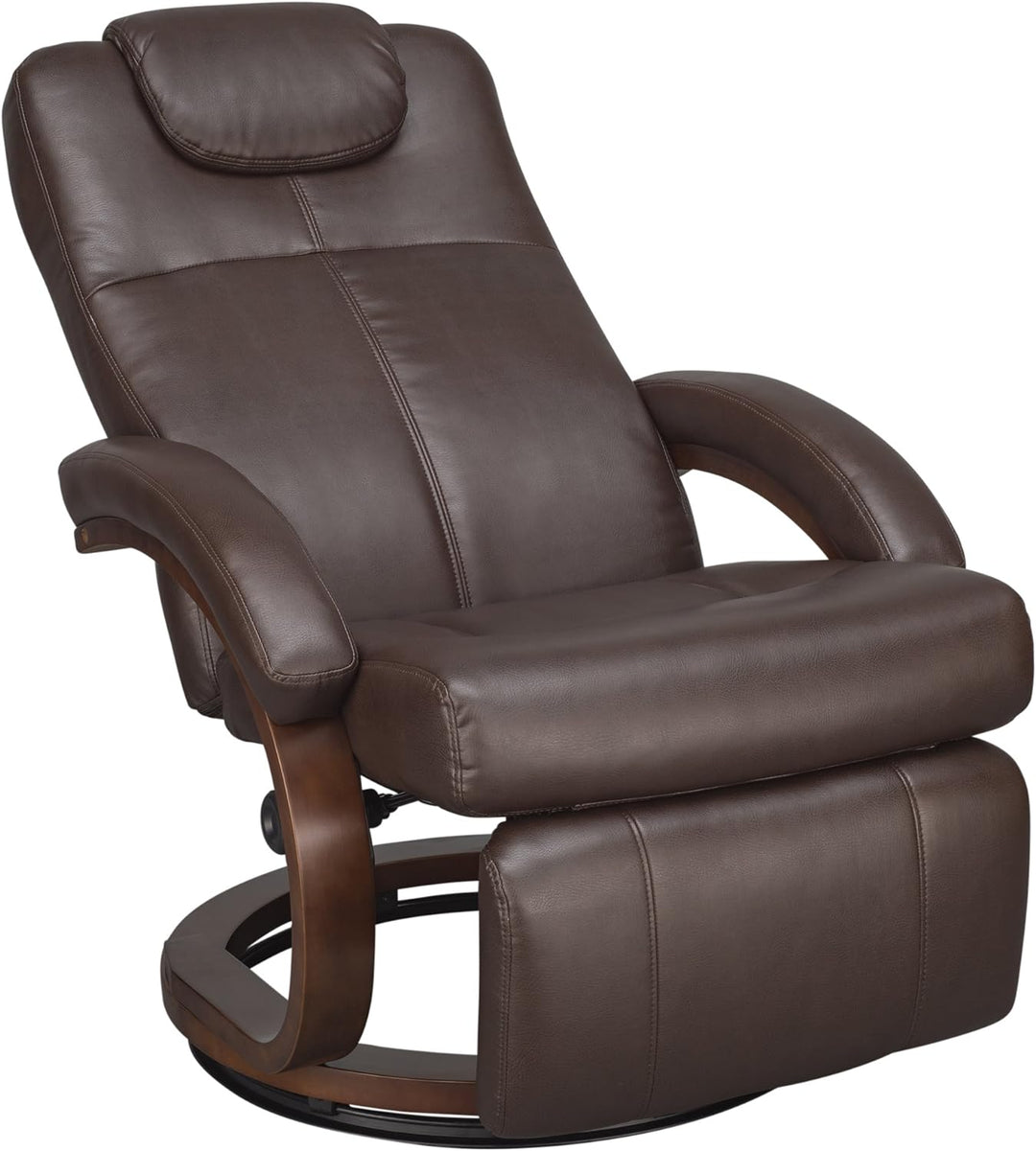 Charles 28" RV Euro Chair Recliner Mahogany