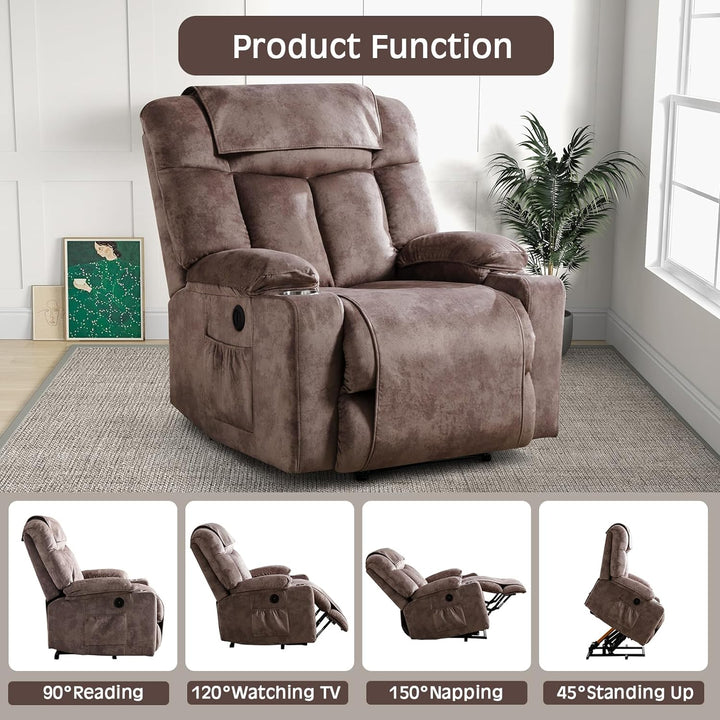 Power Lift Recliner Chair for Elderly Heavy Duty