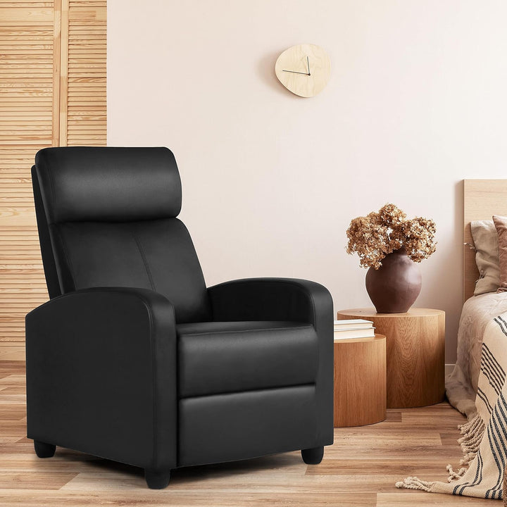 PU Leather Recliner Sofa Home Theater Seating