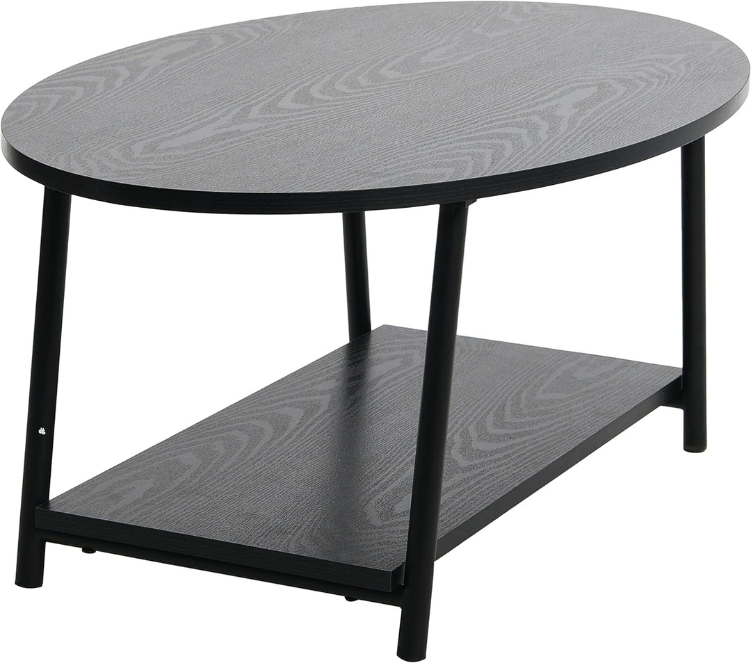 Stylish Black Oak Coffee Table for Home