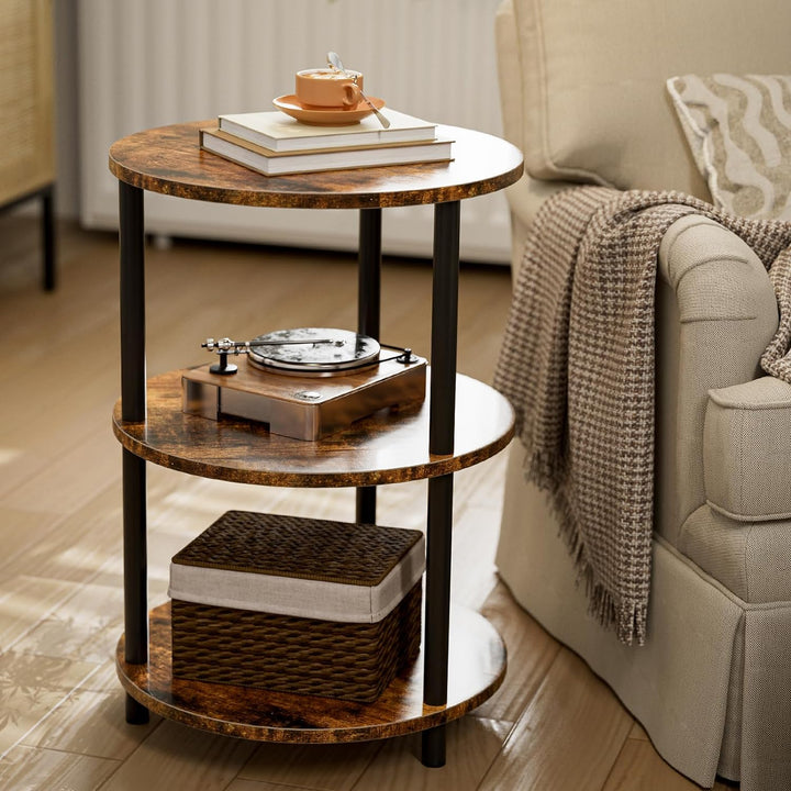 Round Side Tables Living Room - Small Accent Table