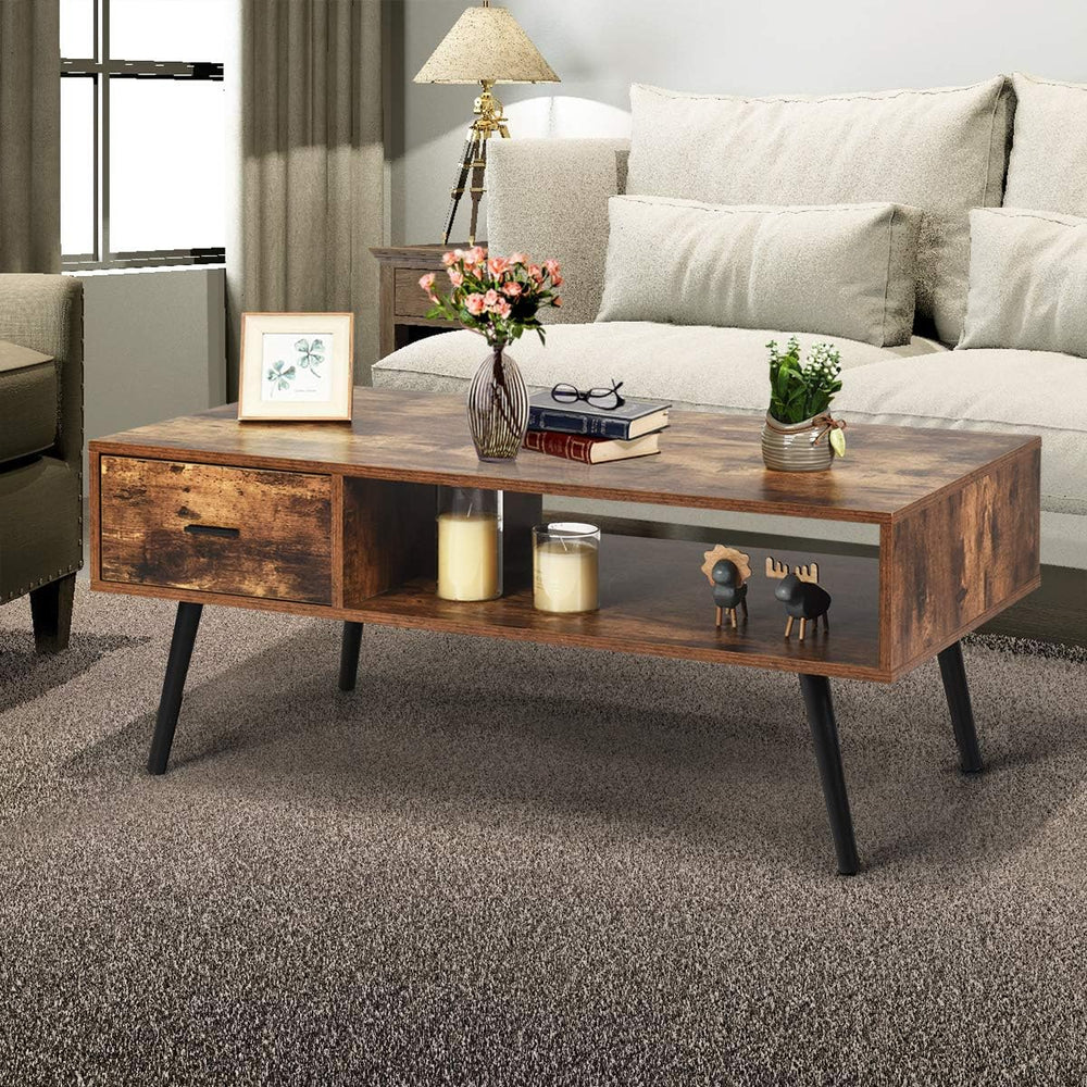 Rustic Brown Coffee Table