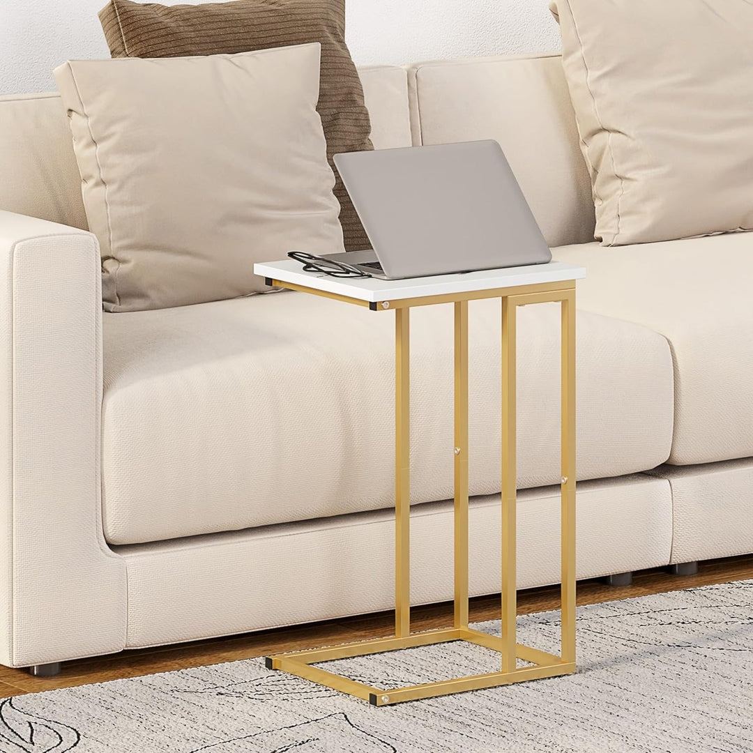 C Shaped Side Tables, Narrow Sofa Tables