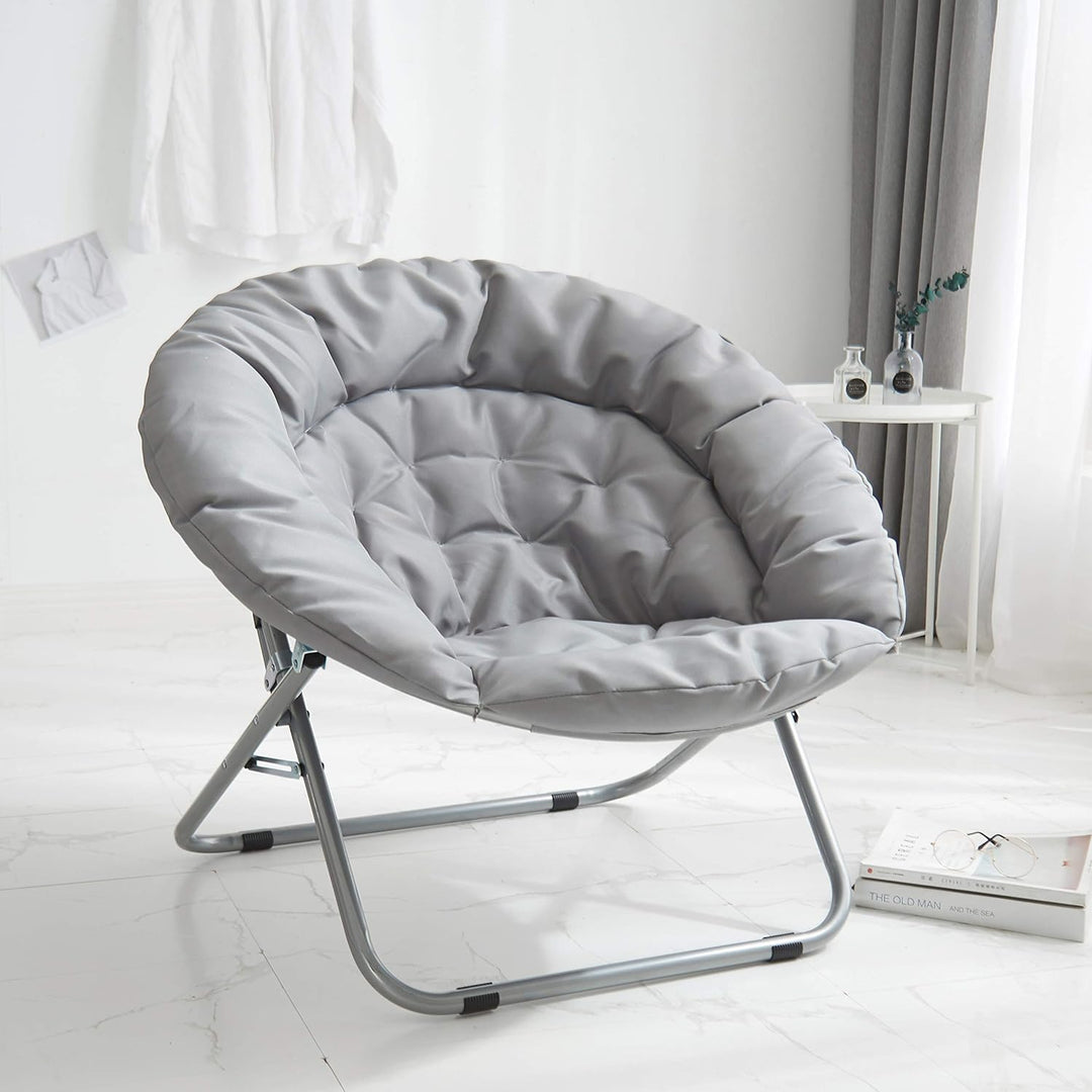 Canvas Oversized Polycanvas Saucer Chair