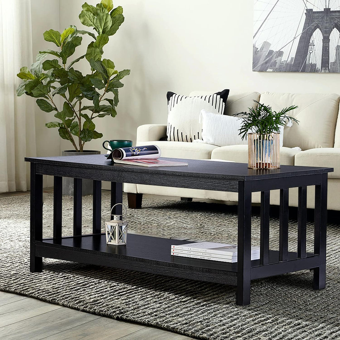 ChooChoo Mission Coffee Table, Black