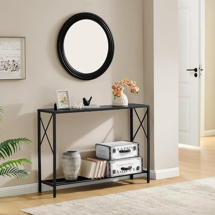 Console Table, 2-Tier Entryway Table 41.8L