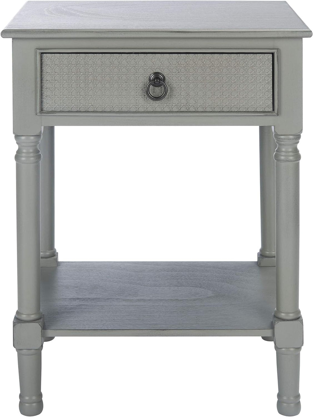 Haines Distressed Grey 1-Drawer Accent Table ACC5720B